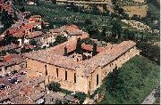 GOZZOLI, Benozzo, View of the Church of Sant'Agostino sdg